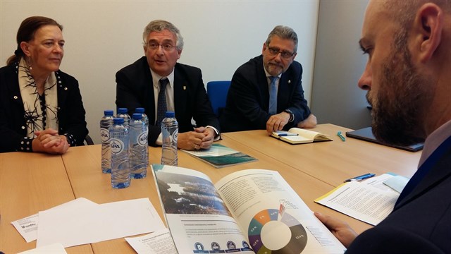 Olona busca apoyos en Bruselas para actuar en la descontaminación de la cuenca del río Gállego por el pesticida lindano