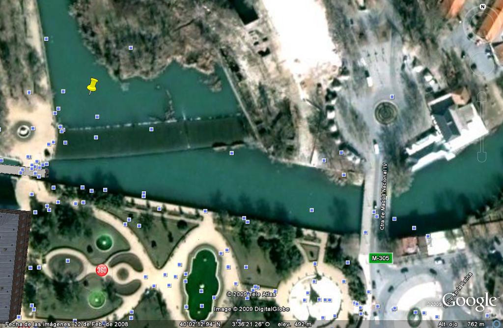 El Tajo y el Jarama contaminados se pueden ver hasta en los mapas de Google