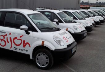 Gijón estrena un uso pionero de vehículos compartidos