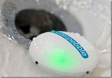 Waterpebble ahorra agua y energía