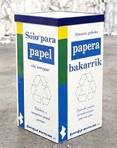 Centro de recogida y recuperación de papel y cartón