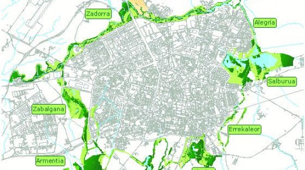 Vitoria busca fórmulas colaborativas para financiar el cierre del Anillo Verde