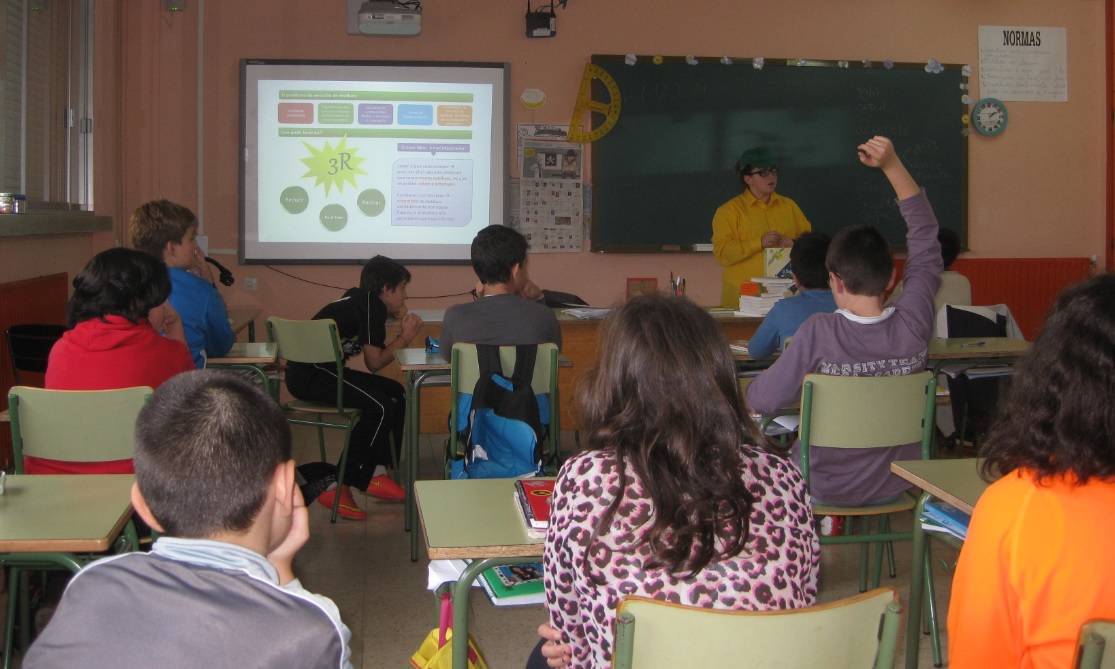 La campaña del reciclaje gallega ya ha formado a 13.700 escolares desde el inicio de curso