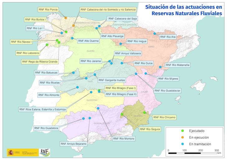 Millonaria inversión en Reservas Naturales Fluviales