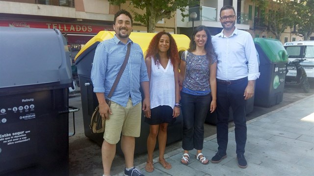 Finaliza la instalación de 1.655 nuevos contenedores para la recogida selectiva en Palma