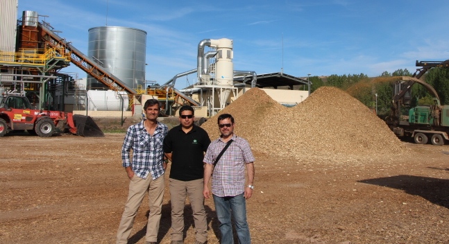 Investigadores del Instituto Forestal Chileno comprueban en España exitosa implementación de energías limpias renovables