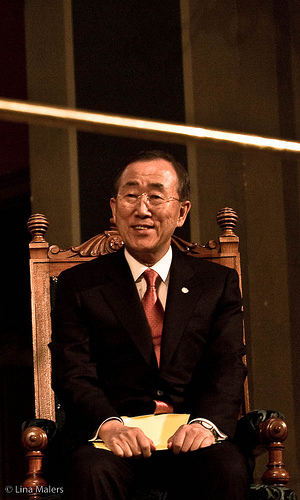 Ban Ki-moon hace un llamamiento para poner el cambio climático en la agenda de las Cumbres del G8 y el G20