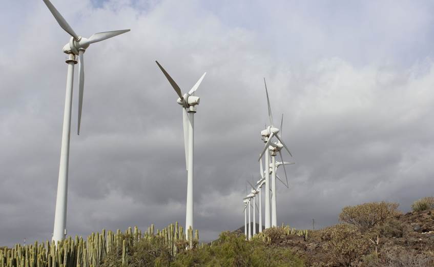 Canarias arrancará 70 parques eólicos en 2018
