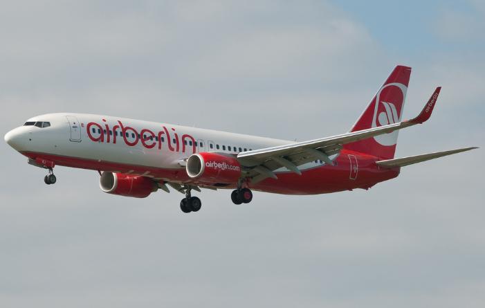 Air Berlin comienza a cobrar la nueva tasa aérea alemana en sus vuelos desde del país germano