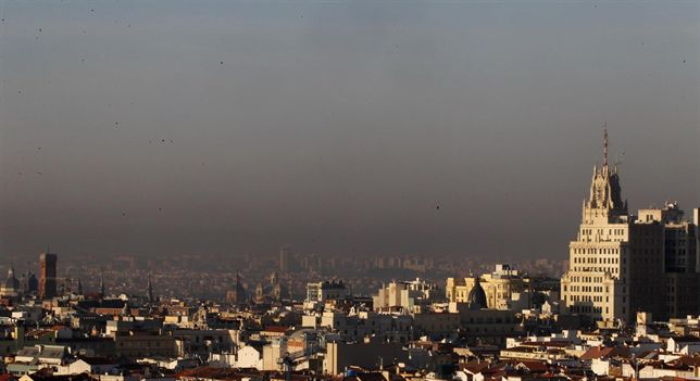 La contaminación por ozono aumentó un 22% en las zonas de tráfico intenso de Madrid entre 2004 y 2012