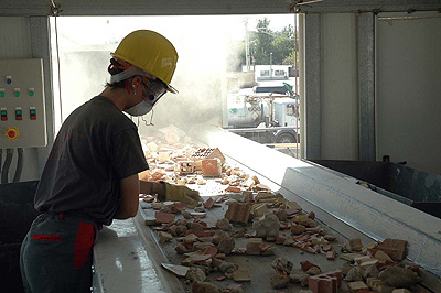 Catalunya potenciará el uso de áridos reciclados en la construcción