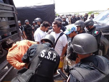 Impresionante operativo contra la mafia pepinera