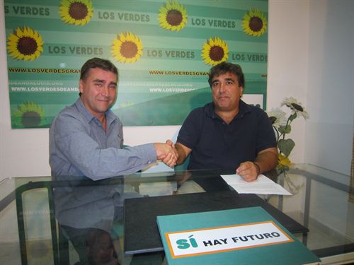 Los Verdes de Canarias y Andalucía sellan un pacto de apoyo a López de Uralde y la fundación EQUO