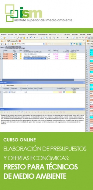 Curso online de software PRESTO