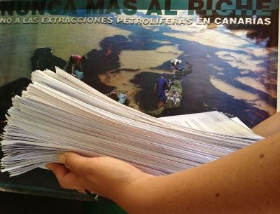 La cantidad y calidad de las alegaciones contra las prospecciones en Canarias exige una respuesta