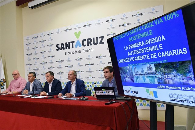 La Avenida de Anaga será en 2018 la primera vía de Santa Cruz de Tenerife 100% sostenible