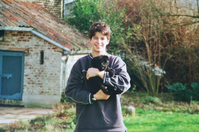 Homenaje a su perro para decirle adiós