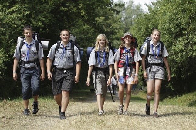 Scouts en pro del medio ambiente