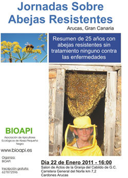 Jornadas gratuitas sobre abejas resistentes