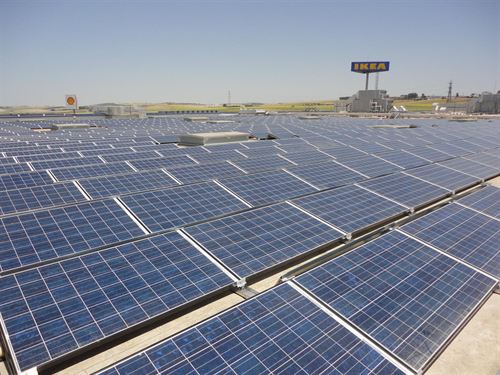 Nueva instalación fotovoltaica de IKEA en Jerez (Cádiz)