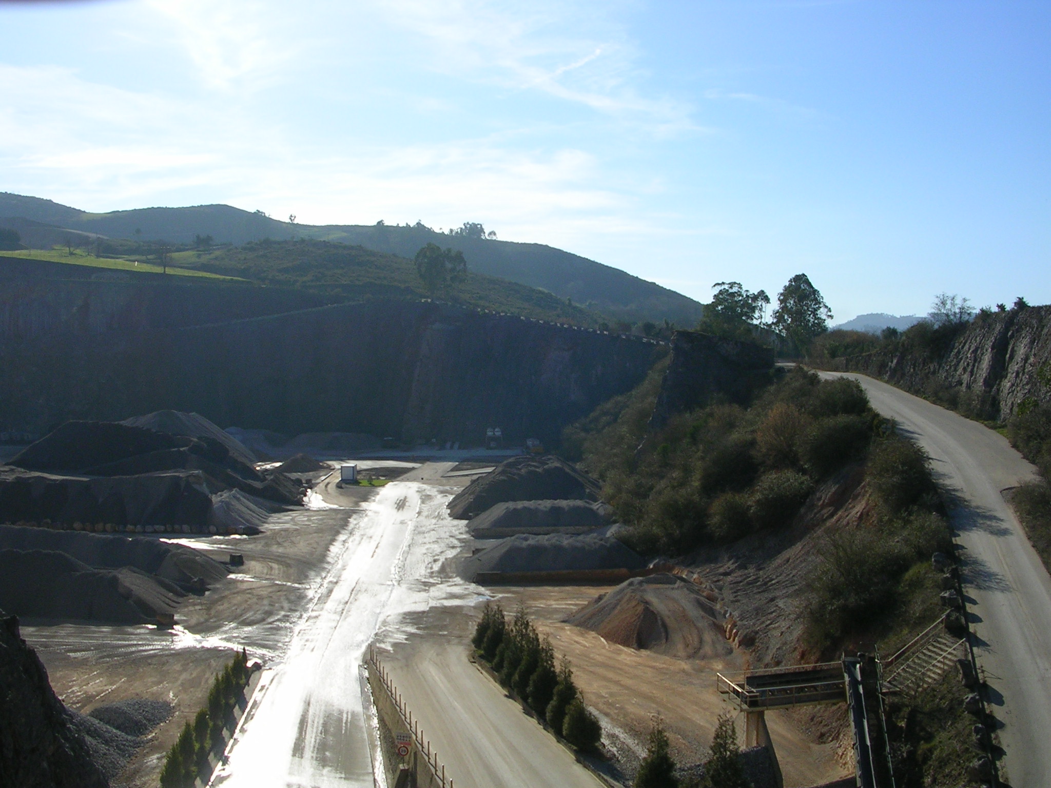 Asturias. Ampliación de la cantera de Brañes