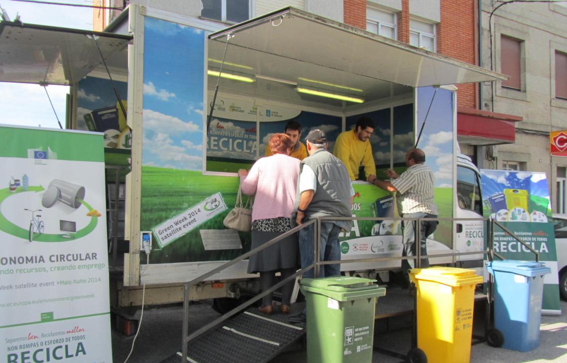 Las asociaciones de Silleda participan en la campaña gallega del reciclaje