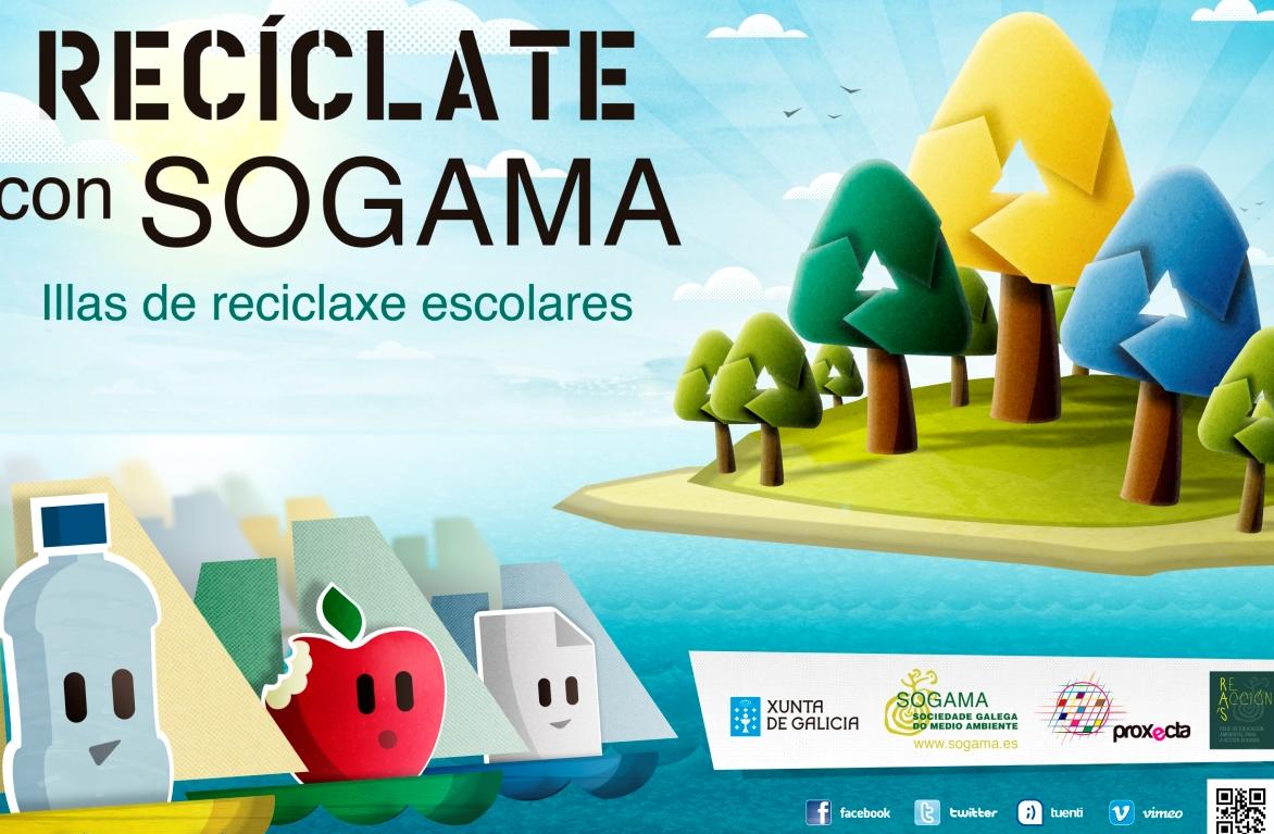 El día 30 de este mes concluye el plazo para que los centros escolares interesados soliciten su participación en el programa "Recíclate con Sogama" 2013-2014
