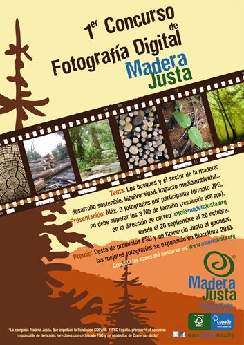 La campaña Madera Justa organiza un concurso fotográfico para promover el consumo responsable de derivados forestales