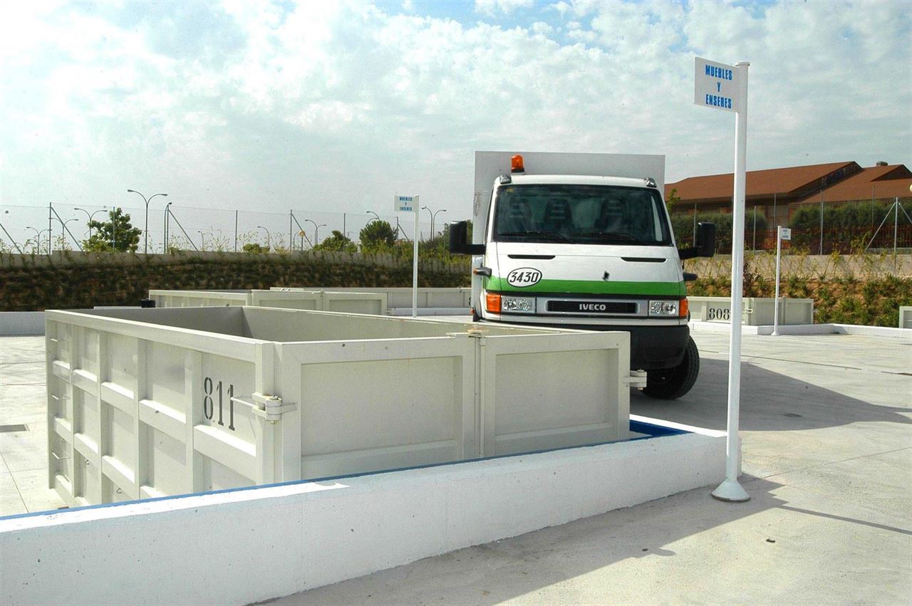 5 puntos limpios de recogida nuevos para Madrid