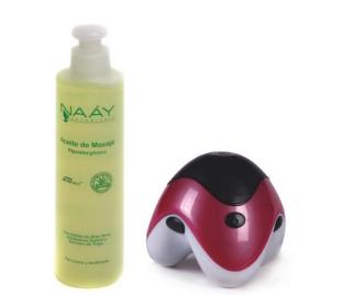 Conjunto de masaje natural ecologico