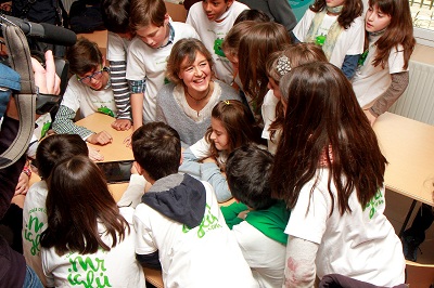 Los niños son los mejores embajadores del medio ambiente y del reciclaje en particular