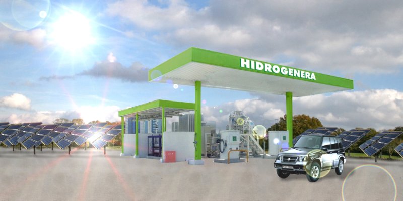 Proyecto de hidrogenarás en España