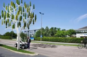 “l’Arbre à vent”: Turbinas eólicas que se pueden implementar en zonas urbanas como jardines y plazas (Ver VIDEO)