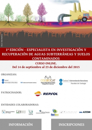Curso ‘único’ en Investigación y Recuperación de Aguas Subterráneas y Suelos Contaminados