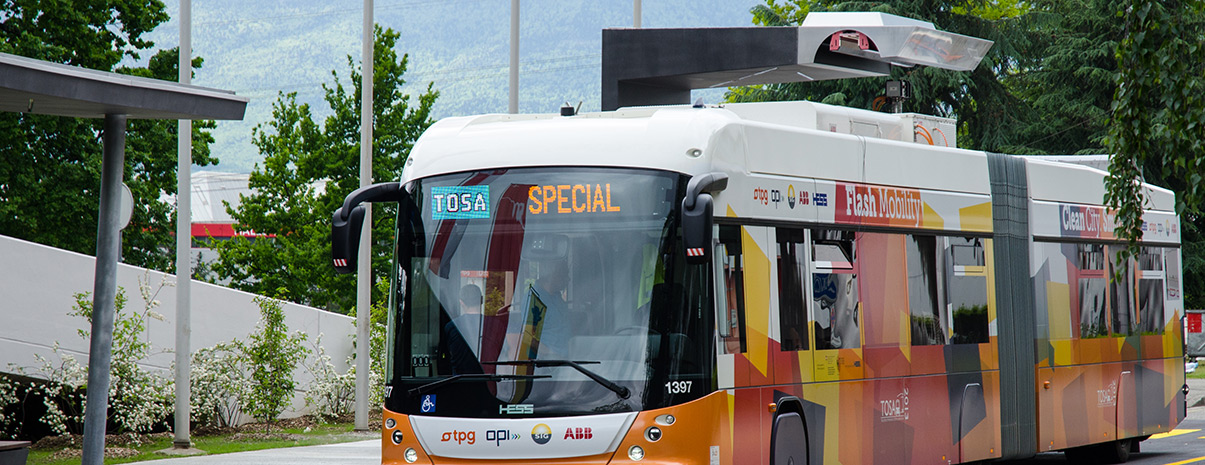 Carga ultrarrápida de autobuses y sin emisiones