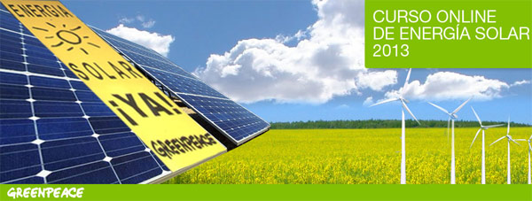 Comienza la décima edición del curso solar de Greenpeace