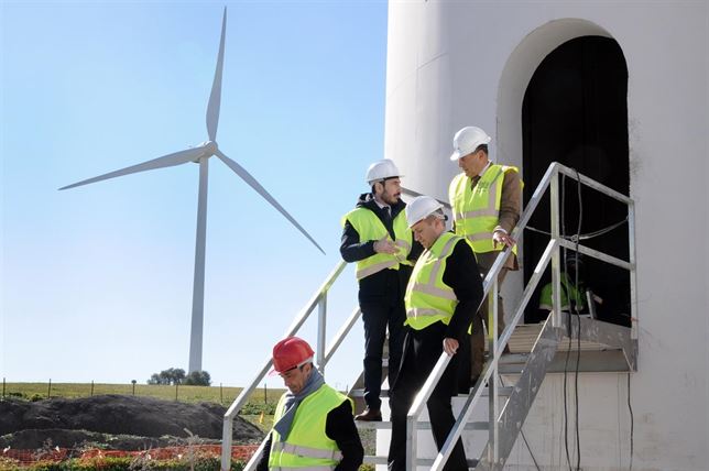 Presentan un prototipo para la construcción de torres eólicas de EDP Renováveis en Medina Sidonia (Cádiz)