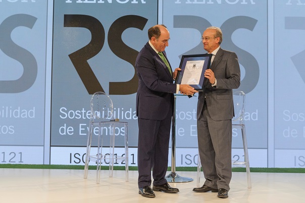 Iberdrola recibe el primer certificado AENOR de Evento Sostenible en España