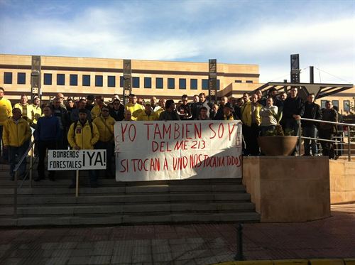 Ronda (Málaga). Imputados cuatro miembros del reten por incendio forestal