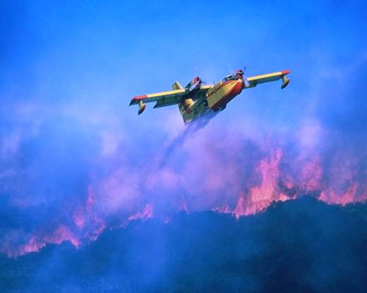 Medio Ambiente pondrá a disposición de Canarias un avión para luchar contra los incendios forestales