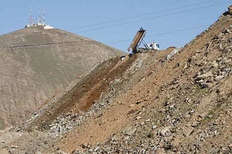 Cierran 20 escombreras ilegales en un sólo día