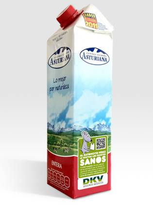 Central Lechera Asturiana primer finalista en la categoría Ecodiseño de los Premios R Ecoembes