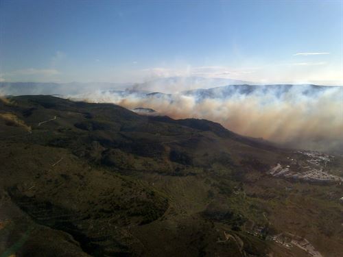 Por el incendio de Sierra de Gádor