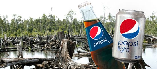 Pepsi abusa ‘brutalmente’ de la selva usando 450.000 toneladas de aceite de palma