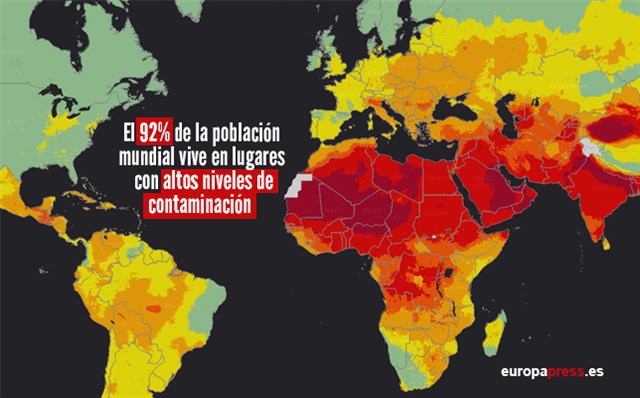 Conoce los lugares del planeta más contaminados