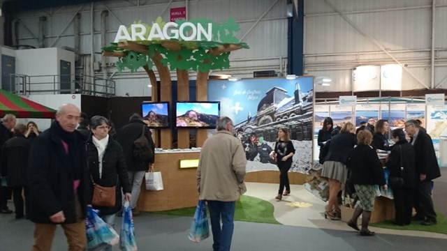 Aragón se promociona como destino turístico de naturaleza en varias ferias