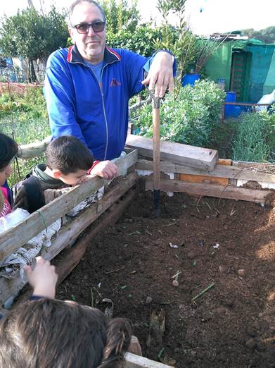 Sevilla destina 4.000 euros a la gestión ecológica de residuos orgánicos en los huertos de San Jerónimo