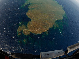 La emisión de CO2 en el volcán de El Hierro continúa descendiendo