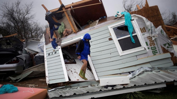 Estados Unidos: El huracán Harvey dejó cinco muertos e inundaciones