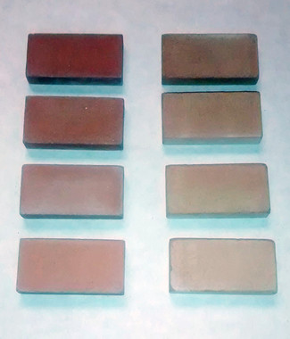 Ladrillos ecológicos a partir de cenizas de olivo y pino